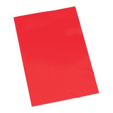 PASTA CARTOLINA C/ ABA EL�STICA VERMELHA 2004 POLYCART