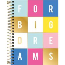 CADERNETA ESPIRAL CAPA DURA 1/8 BE NICE 80 FOLHAS TILIBRA