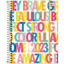 Agenda Planner Espiral M7 17,7 X 24 Cm Be Nice 90 G 2024 Tilibra