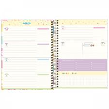 Agenda Planner Espiral M7 17,7 X 24 Cm Be Nice 90 G 2024 Tilibra