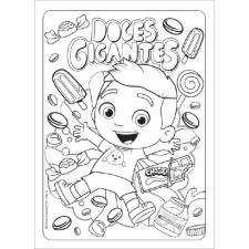 BLOCO ADESIVO PARA COLORIR LUCCAS NETO TILIBRA