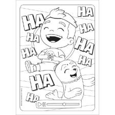 BLOCO ADESIVO PARA COLORIR LUCCAS NETO TILIBRA