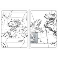 �lbum Para Colorir Raptor 8 Folhas Tilibra