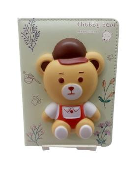 Bloco Anota��es Squishy Urso