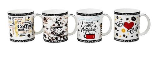 Caneca Porcelana 380ml Coffe