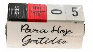 Calend�rio de Madeira Golden Rio