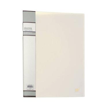 Pasta Grampo Mola Of�cio - Personaliz�vel - Transp CRISTAL 911PS