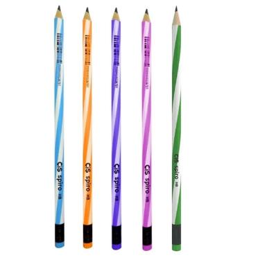 Lapis Preto Hb Spiro C/Borracha - Un - Cis