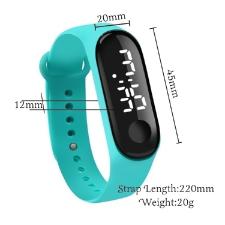 RELOGIO DIGITAL SILICONE PROVA D AGUA