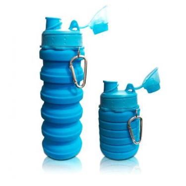 Garrafa Retratil Silicone 500ml