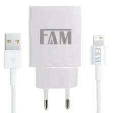 Kit Carregador Tomada 1 USB + Cabo de Dados Para Iphone FAM