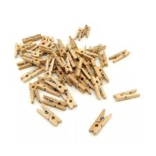 Mini Prendedores Decorados Madeira 50 unidades