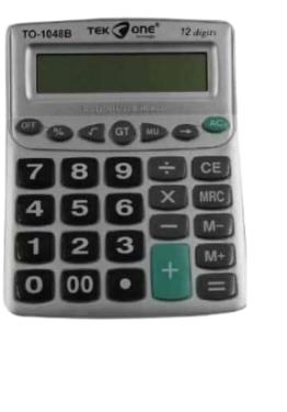 Calculadora de Mesa Eletr�nica BIG Tek One