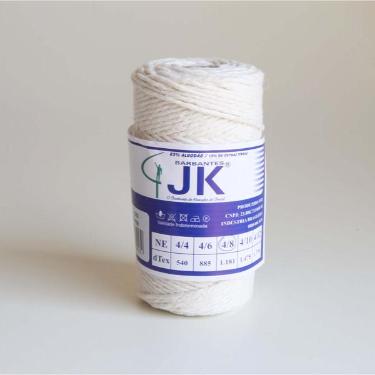 Barbante Branco Algodao 100g