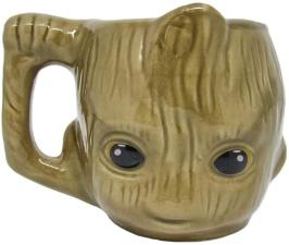 Caneca 3d Baby Groot Marvel 350ml Zona Criativa