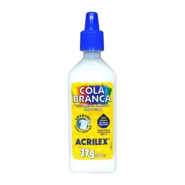 COLA BRANCA L�QUIDA ESCOLAR LAVAV�L 37G - ACRILEX