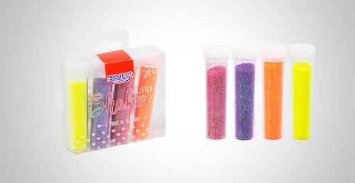 Glitter Shaker 4 Tubos 75G BRW