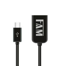 Cabo OTG Micro USB/V8 15 cm FAM