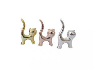 Enfeite Gatinho Ceramica 8 cm Freecom GF194342