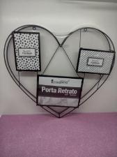 Porta Retrato Interponte Memory Board Coracao HP57007