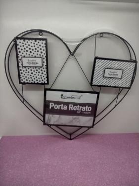 Porta Retrato Interponte Memory Board Coracao HP57007