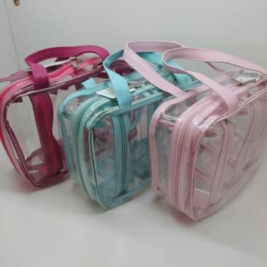 Bolsa Organizadora C/ 3 Estojos Cristal Fizz