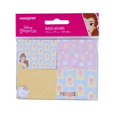 Bloco Ades Princesa Bela C/4 Bloco Maxprint 74000067