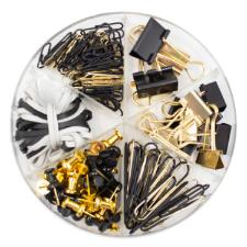 Kit Papelaria Bee Unique Preto/Dourado SL-190088