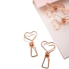 Prendedor de Papel Bloom Spring Cora��o C/6 SL-190091