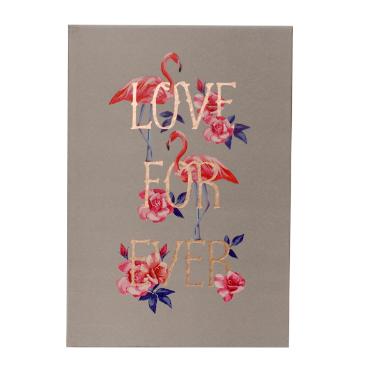 Caderno Bee Unique A5 Paultado Bloom Love Forever 80Fls SL-NB0015