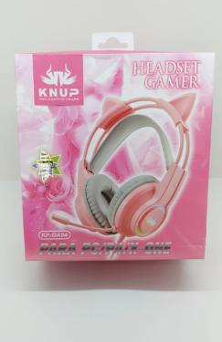 HEADSET GAMER ROSA KANUP KP-GA04