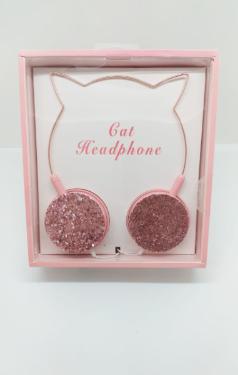 FONE DE OUVIDO HEADPHONE CAT BRILHO