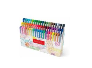 Caneta Fine Pen Colors 0,4 mm Estojo com 60 Cores Faber-Castell
