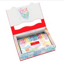 Caneta Fine Pen Colors 0,4 mm Estojo com 60 Cores Faber-Castell