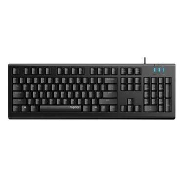 Teclado com Fio USB NK1800 RA018 Rapoo