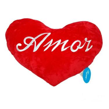 ALMOFADA CORACAO 48X35X9 AMOR TAIMES
