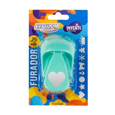 FURADOR EVA 25MM CORA��O BRW