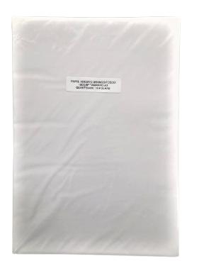 Papel Adesivo Branco Fosco 180G Tamanho A3 Pacote com 10 Folhas