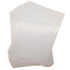 Papel Adesivo Branco Fosco 180G Tamanho A4 Pacote com 10 Folhas