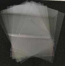 Placa de Acetato Cristal Transparente Tamanho A4 Pacote com 10 Folhas