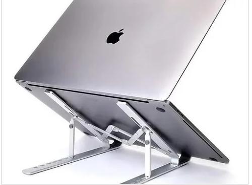 SUPORTE DE ALUMINIO P/ NOTEBOOK LAPTOP AJUSTAVEL