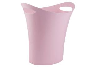 CESTO PARA LIXO 8LTS ROSA PASTEL WALEU