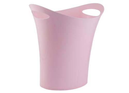CESTO PARA LIXO 8LTS ROSA PASTEL WALEU