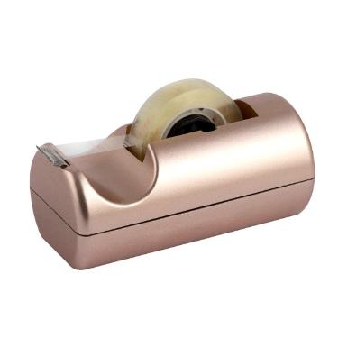 DISPENSADOR DE FITAS PEQUENO METALIZADO ROSE MAXCRIL