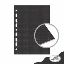 Bloco Refil Para Fichario Colegial 40fls 90g Preto Pontilhado Merci