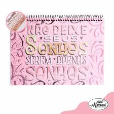 CADERNO PARTNERS PARA LETTERING PONTILHADO MERCI