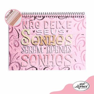 CADERNO PARTNERS PARA LETTERING PONTILHADO MERCI