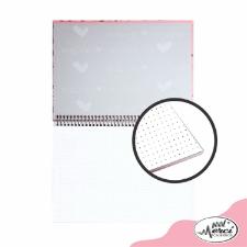 CADERNO PARTNERS PARA LETTERING PONTILHADO MERCI