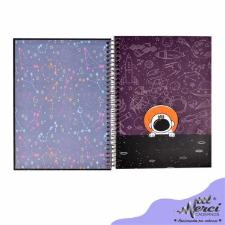 CADERNO ESPIRAL COLEGIAL  ZODIAC 80 FOLHAS 90G  MERCI