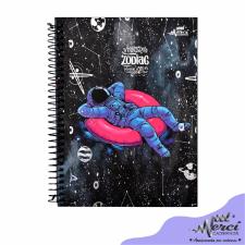 CADERNO ESPIRAL COLEGIAL ZODIAC 80 FOLHAS 90G MERCI